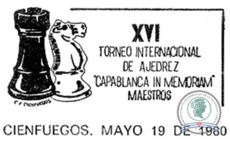 1980-05-19b. XVI Torneo Internacional de Ajedrez Capablanca in memoriam, Maestros. Cienfuegos.