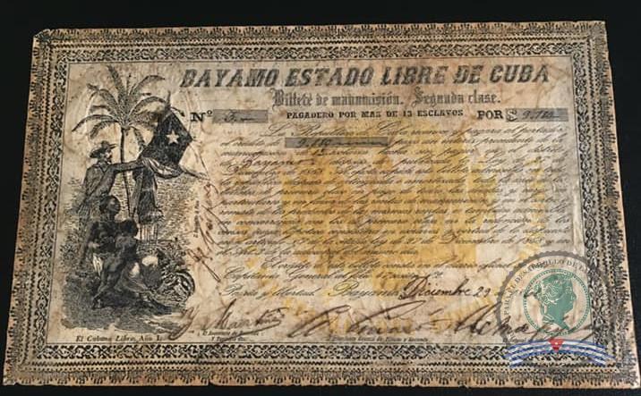 1868. Bonos de Fantasía de la Manumición de esclavos de Bayamo - Imagen 10