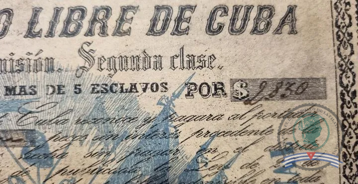1868. Bonos de Fantasía de la Manumición de esclavos de Bayamo - Imagen 4