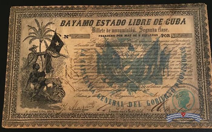 1868. Bonos de Fantasía de la Manumición de esclavos de Bayamo - Imagen 16