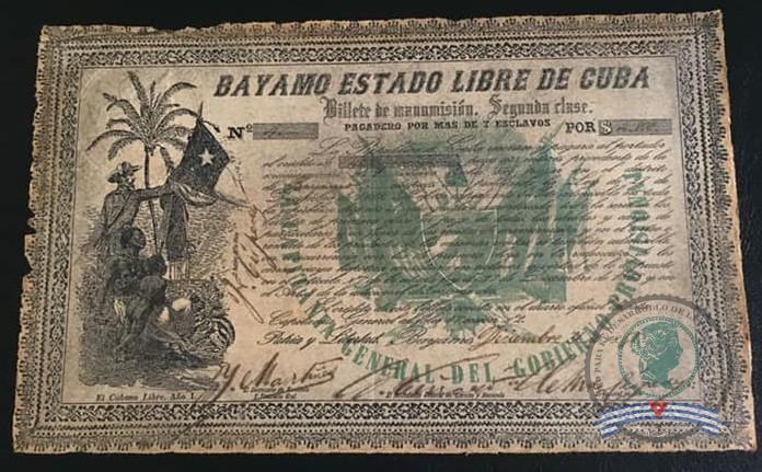 1868. Bonos de Fantasía de la Manumición de esclavos de Bayamo - Imagen 14