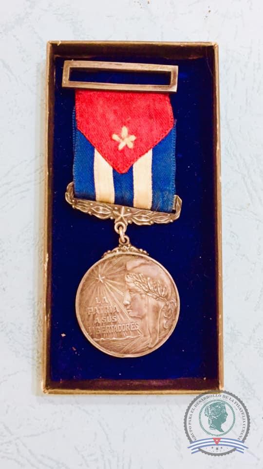1911. Medalla a los Veteranos de la Guerra de Independencia